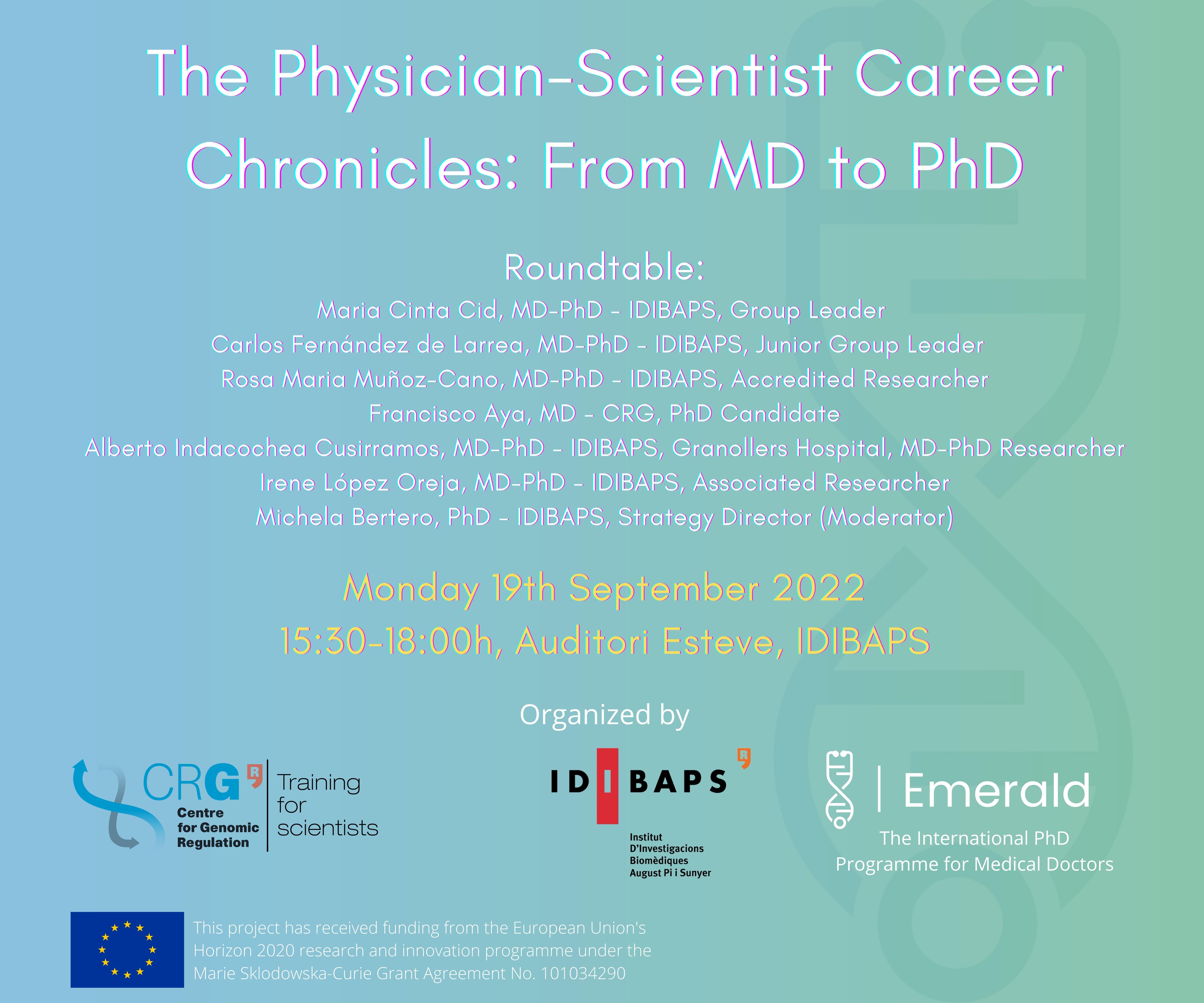 The Physician Scientist Career Chronicles From MD To PhD